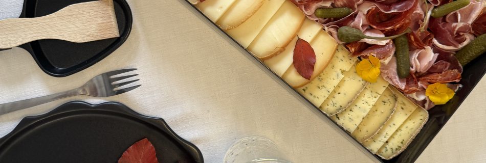 plateau raclette fromage + charcuterie Paris